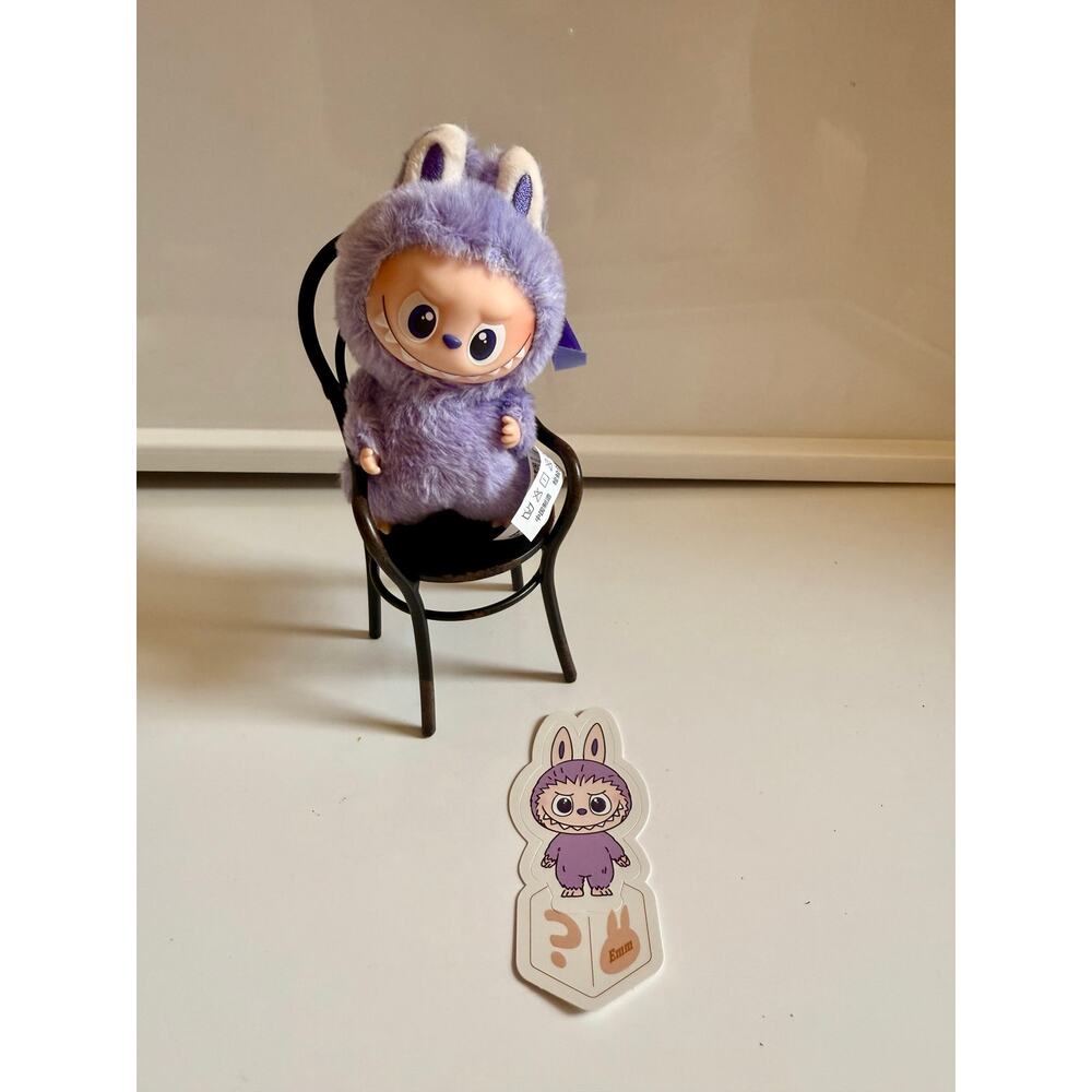 Authentic Pin for love Lububu plush letter : ? Popmart V4